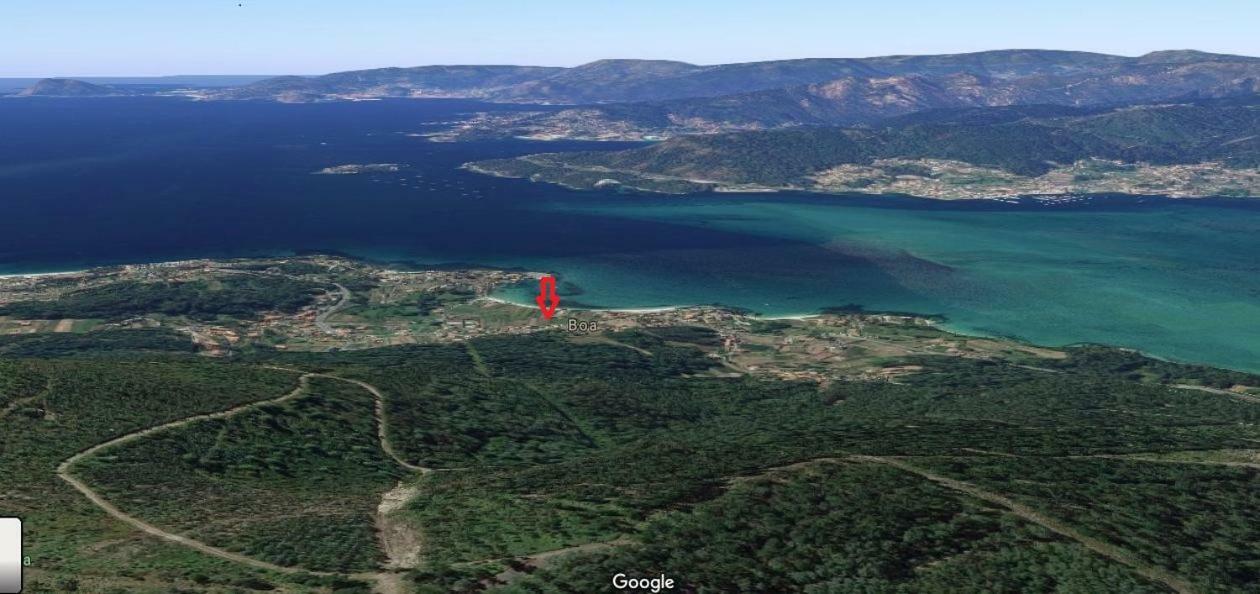 Apartamento Playa A 20 Minutos De Santiago Noia Bagian luar foto